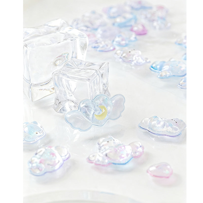 Cute Kawaii 3D Epoxy Resin Self - Adhesive Stickers, Perfect for DIY