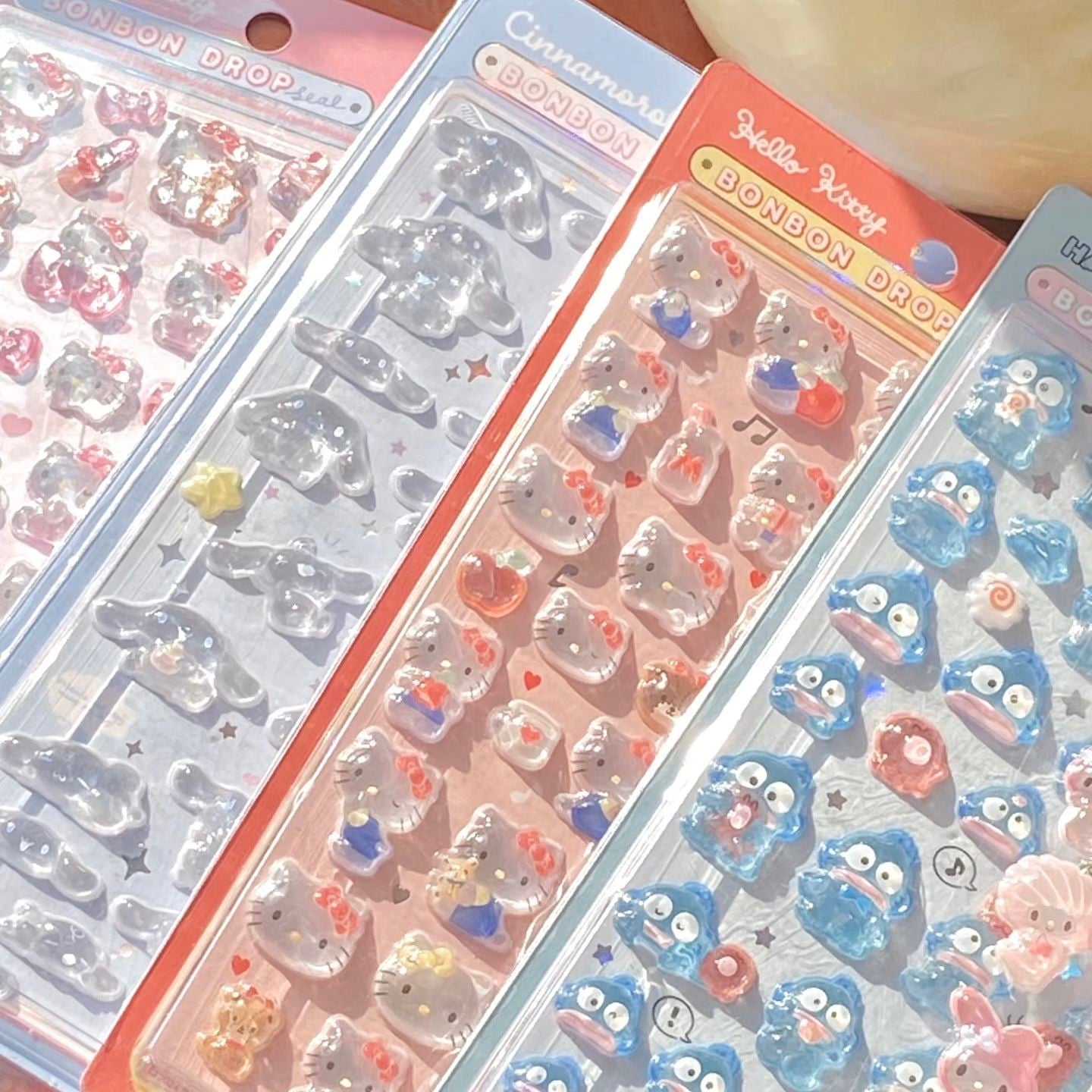 Kitty Crystal 3D Decorative Stickers - Phone Case Decorative Decals