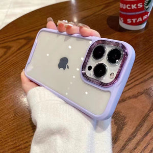 Handmade Hello Kitty Purple 3D Clear iPhone Case - mysquishcase