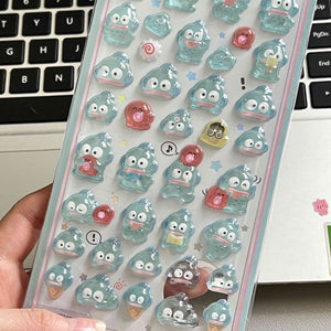 Handmade Blue Ducky 3D Clear iPhone Case - mysquishcase