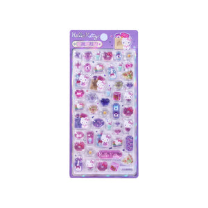 Handmade Hello Kitty Purple 3D Clear iPhone Case - mysquishcase