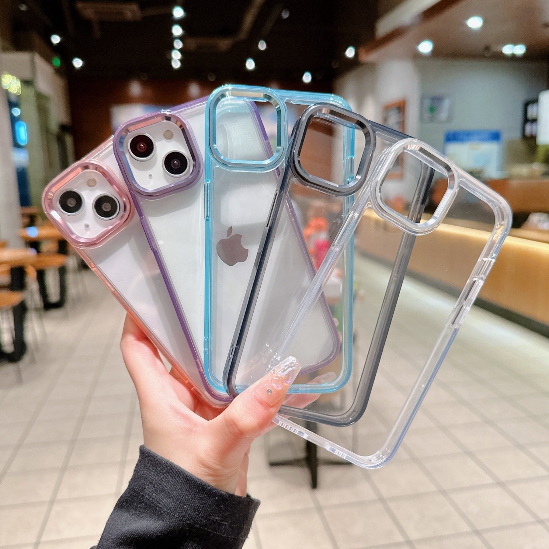 Handmade Blue Ducky 3D Clear iPhone Case - mysquishcase