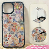Adorable kawaii Zootopia iPhone case featuring 3D cartoon Nick the fox. Cute Disney character phone cover with playful fox design. Durable protection with animated charm for your iPhone.