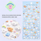 Adorable 3D zoo animal stickers with zebra, lion & cute designs. Soft squishy rubber, food-grade safe, residue-free & reusable. Perfect for phone cases, DIY crafts. Great for gifts!