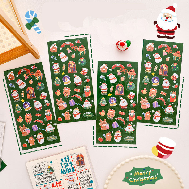 3D Bubble Stickers - Christmas Small Gifts for Kids