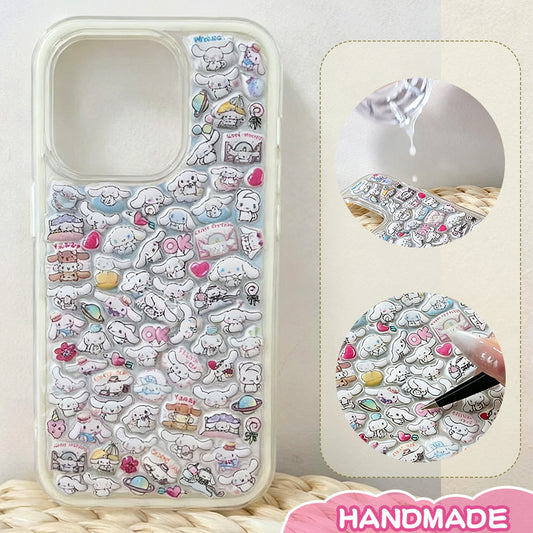 Cinnamoroll Handmade Resin iPhone Case