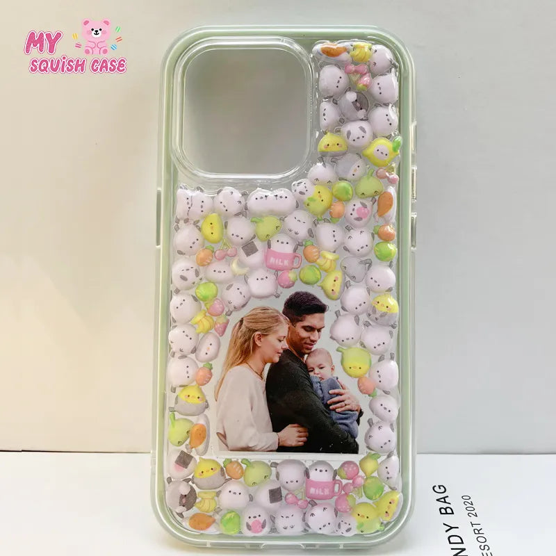 Custom Photo Cute Animal 3D Handmade iPhone Case