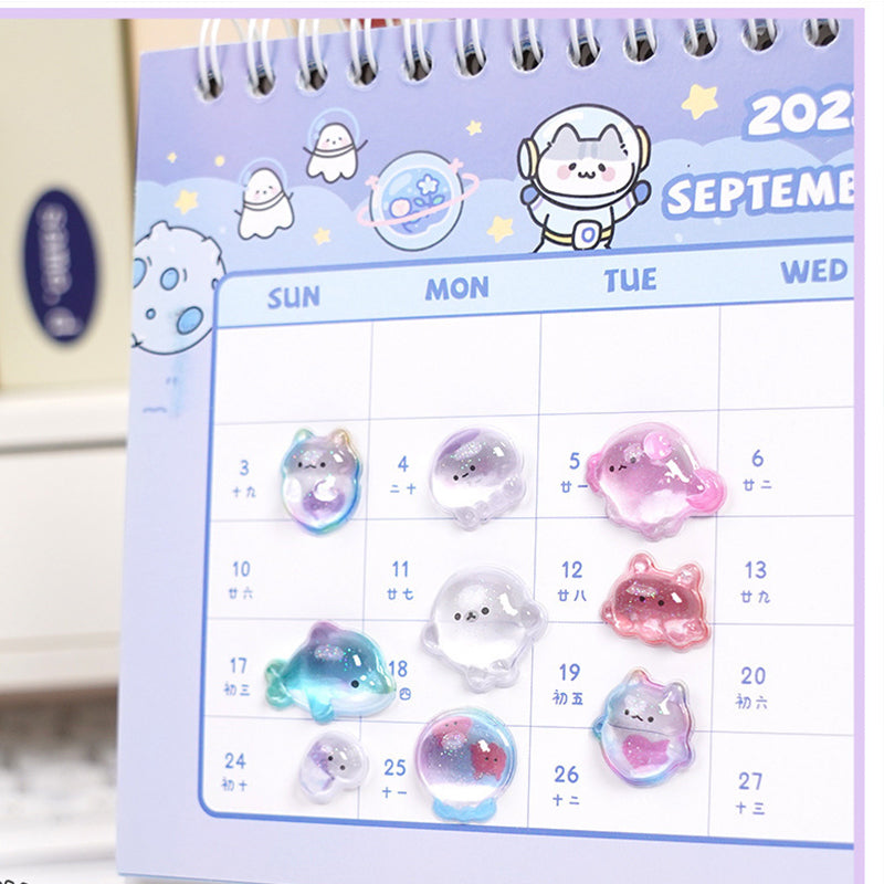 Cute cartoon PVC self - adhesive stickers, suitable for DIY decoration