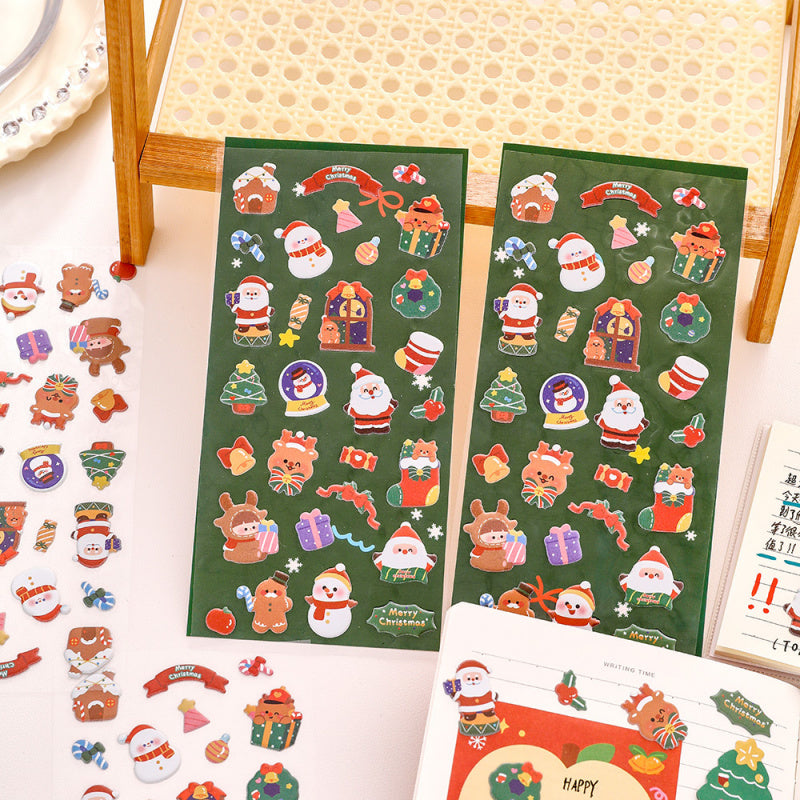 3D Bubble Stickers - Christmas Small Gifts for Kids