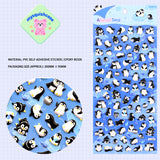 Adorable 3D puffy bubble stickers with mini animal designs. Soft, squishy texture, food-grade safe, removable & reusable. Perfect for DIY phone cases, crafts. Great for kids & adults!
