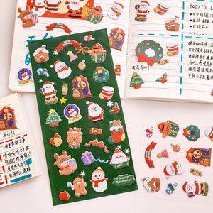 3D Bubble Stickers - Christmas Small Gifts for Kids