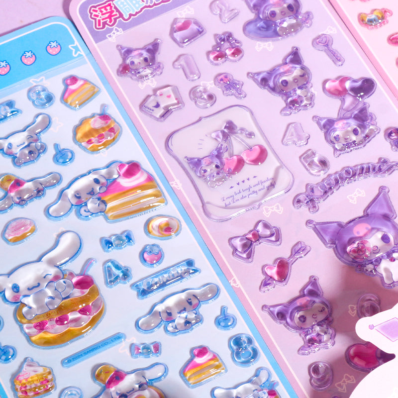 Cartoon Cute & Fun Stickers: Kuromi, Pochacco & My Melody Phone Case Decals