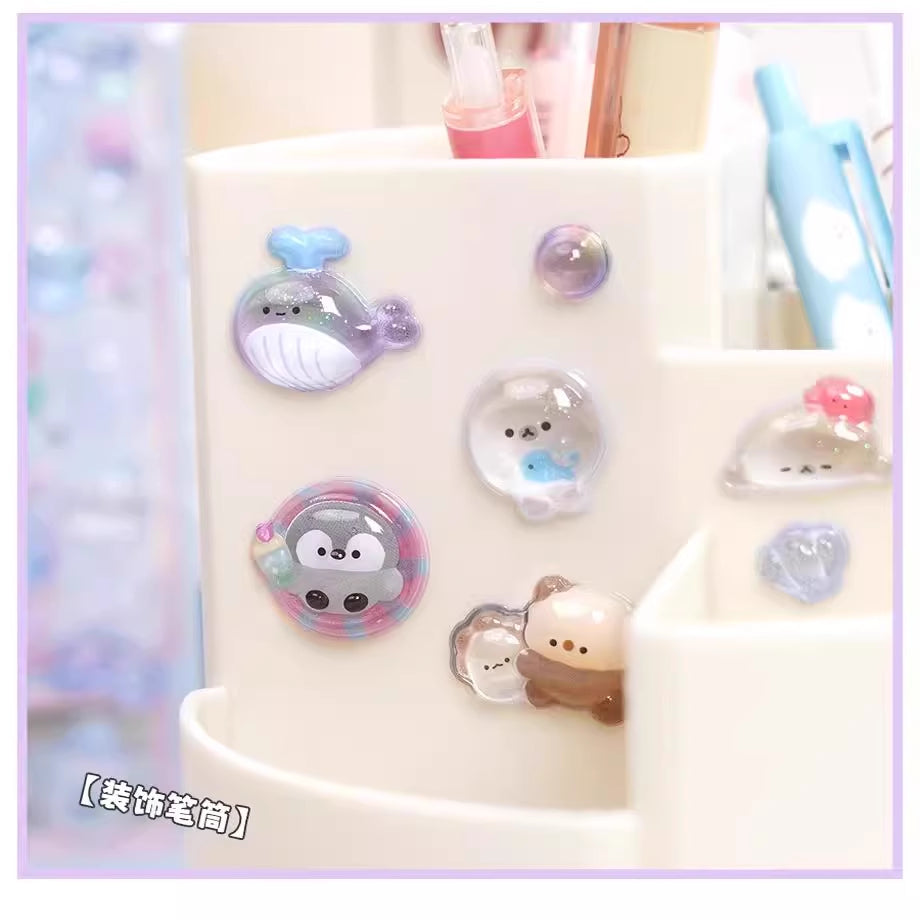 Cute cartoon animal stickers for DIY decoration