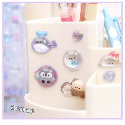 Cute cartoon animal stickers for DIY decoration
