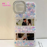 Personalized Wedding Photo 3D Handmade Acrylic Phone Case - mysquishcase