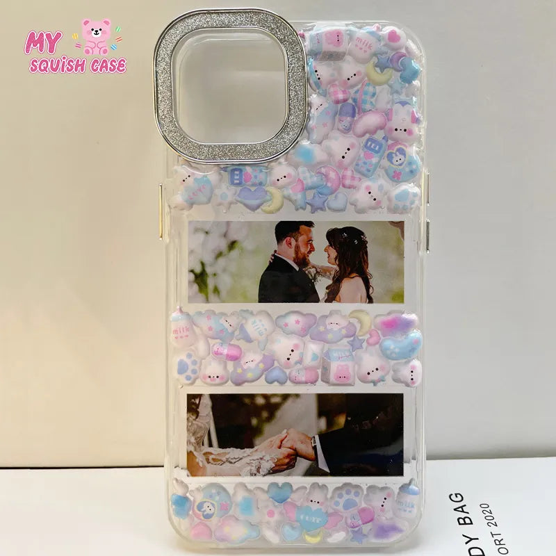 Personalized Wedding Photo 3D Handmade Acrylic Phone Case