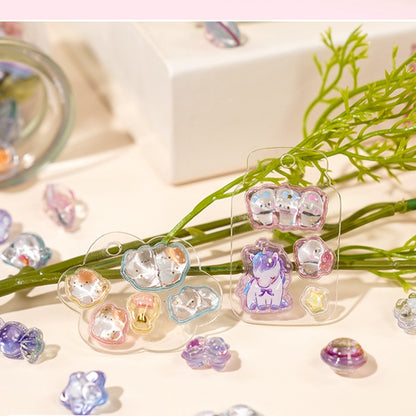 Whimsical 3D Epoxy Unicorn Stickers: Add Magical Cuteness to Your DIY Projects