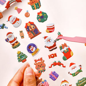3D Bubble Stickers - Christmas Small Gifts for Kids