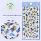 Adorable 3D crystal animal stickers with panda & cute designs. Handmade, high-transparency, no yellowing, removable & reusable. Perfect for DIY phone cases, gifts. Unique decor!