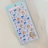 Chiikawa 3D Crystal PVC Stickers | Usagi, Hachiware & Chii Kawaii Stickers