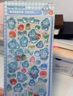 Handmade Hangyodon Clear Bubble 3D iPhone Case - mysquishcase