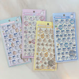 Chiikawa 3D Crystal PVC Stickers | Usagi, Hachiware & Chii Kawaii Stickers