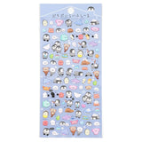 3D Cute Critter Diary Phone Case | Handcrafted Kawaii Penguin Ocean Clear Cover