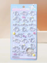 3D Cute Cinnamoroll Phone Case | Pastel White Kawaii Tea Party Cover
