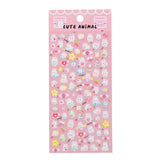 3D Cute Bunny Phone Case | Pastel Pink Kawaii Cartoon Clear Cover