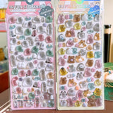 3D Cute Ghost Dream Phone Case | Pastel Pink Kawaii Spooky Clear Cover