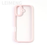 3D Cute Bunny Phone Case | Pastel Pink Kawaii Cartoon Clear Cover